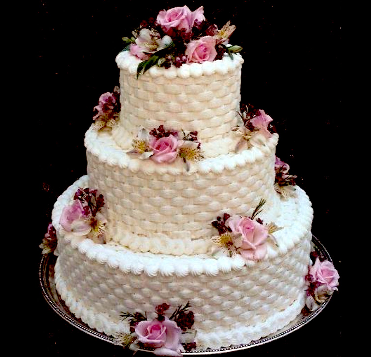 Flower Basket Cake